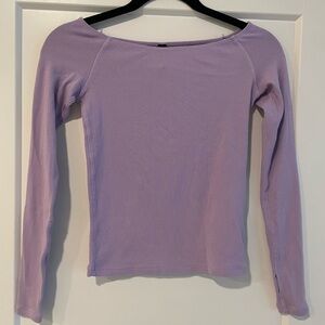 Cotton On Lilac Long Sleeve Women's Top